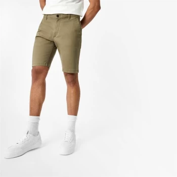 Jack Wills Slim Chino Shorts - Olive