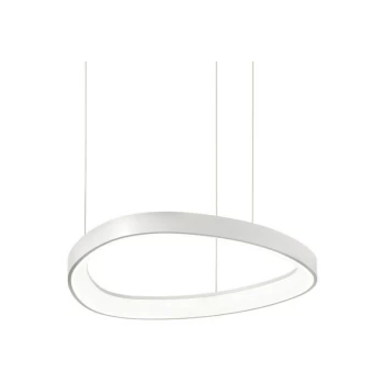 Ideal Lux Lighting - Ideal Lux LED Decorative Integrated Pendant Light White, 3000K