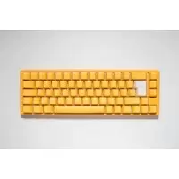 Ducky One 3 Yellow SF USB Mechanical RGB Gaming Keyboard UK Layout Cherry Blue