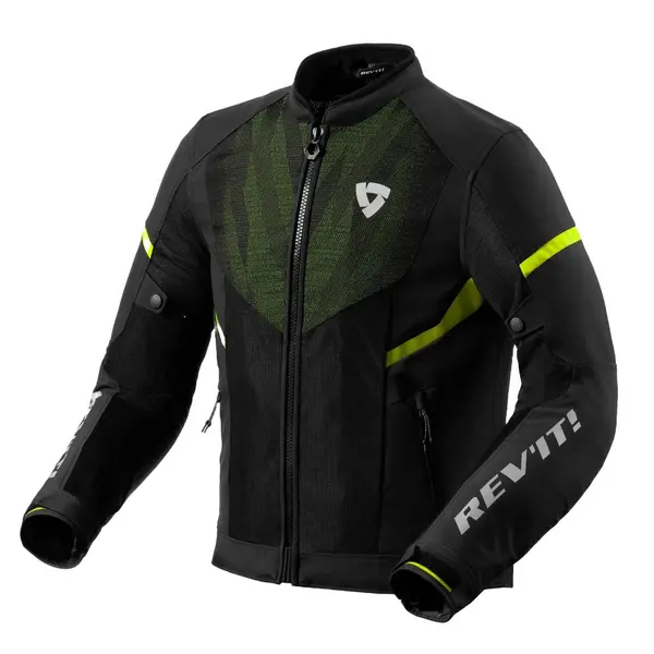 REV'IT! Hyperspeed 2 GT Air Jacket Black Neon Yellow Size S