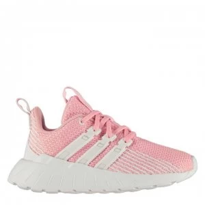 adidas Questar Flow K Girls Trainers - Pink/White