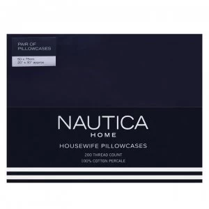 Nautica Housewife Pillowcases - Navy