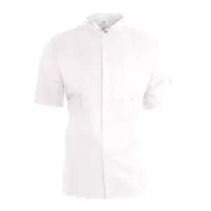 Le Chef Unisex ThermoCool Chefs Prep Jacket (XS) (White/Black)