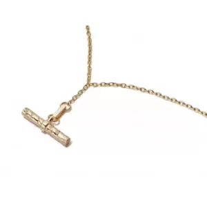 Treasures Oyster T-Bar Gold Plated Necklace TN02_GP