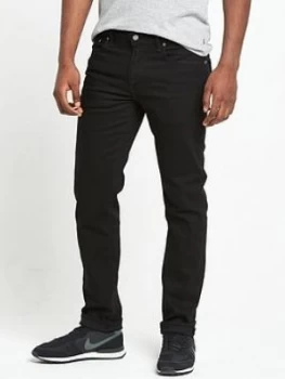 Levis 511 Slim Fit Jeans - Black, Nightshine, Size 32, Length Regular, Men