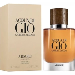 Giorgio Armani Acqua Di Gio Absolu Eau de Parfum For Him 40ml