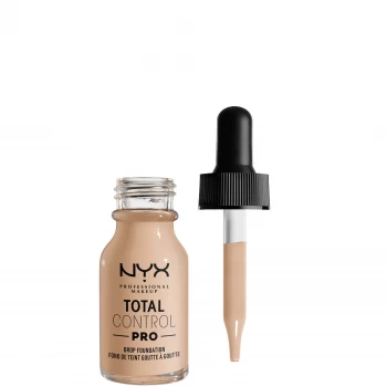 NYX Professional Makeup Total Control Pro Drop Controllable Coverage Foundation 13ml (Various Shades) - Alabaster