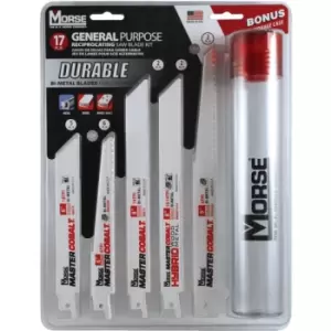 Morse General Purpose Reciprocating Blade Kit