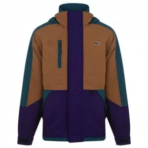 Lacoste Live Colour Block Jacket - Brown WCF