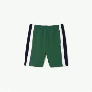 Lacoste Colour Block Shorts Mens - Green