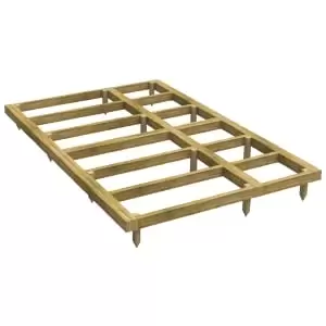 Power Sheds 6 x 10ft Pressure Treated Garden Building Base Kit