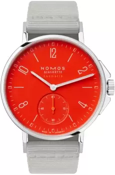 Nomos Glashutte Watch Ahoi Neomatik Signalrot Sapphire Crystal