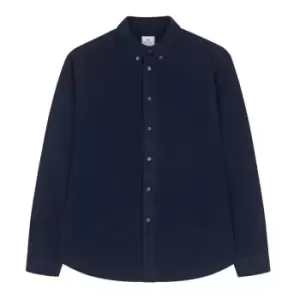 PS PAUL SMITH Long Sleeve Cord Shirt - Blue