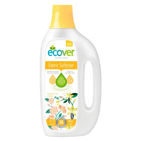 Ecover Fabric Softener Conditioner Apple Gardenia & Vanilla 1.5L