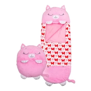 Happy Napers Pink Kitty Play Pillow