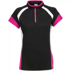 Trespass Womens/Ladies Harpa Short Sleeve Cycling Top (XXS) (Black)