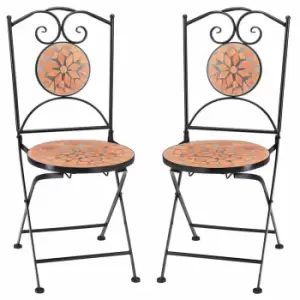 Mosaic Chair Roma 2Pcs with Metal Frame