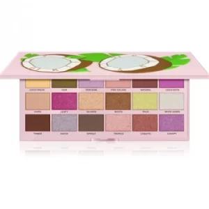 I Heart Revolution Tasty Eyeshadow Palette Shade Coconut 22 g