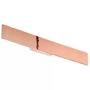 Ideal Lux zig zag 75cm Integrated LED Wall Lamp Copper, 3000K