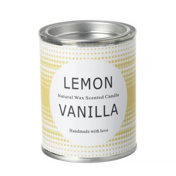 Lemon Vanilla Scented Candle 200g