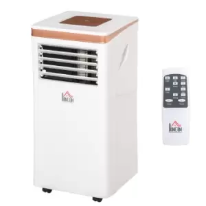 Zephyrus 7000BTU Portable Air Conditioner with 4 Modes - White/Rose Gold