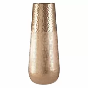 Interiors By Ph Vase Gold Finish / Large Hammered Aluminium