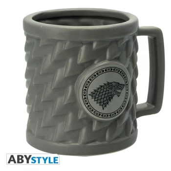 Game Of Thrones - Stark 3D Mug