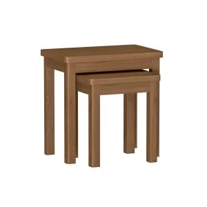 Rosewell Natural Oak Nest of 2 Tables