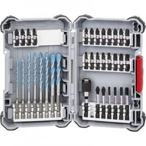 Bosch Accessories 2608577147 Bit set 35 Piece Slot, Pozidriv, Phillips, TORX socket Torsion area