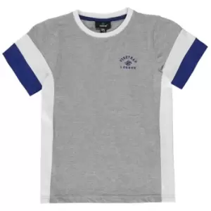 Firetrap Short Sleeve T Shirt Junior Boys - Grey