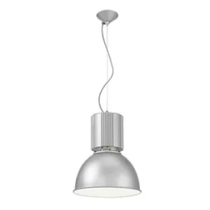 Hangar 1 Light Adjustable Dome Ceiling Pendant Aluminium, E27