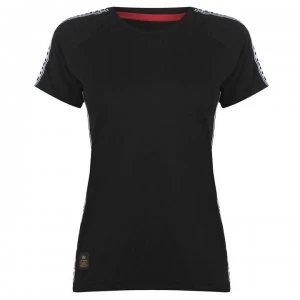 Alpha Industries Tape T Shirt - Black