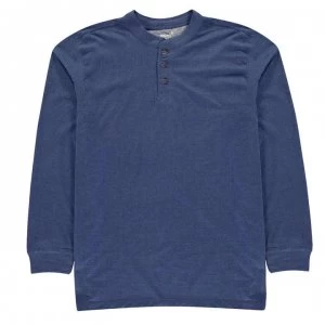 Gelert Henley Collar Top Mens - Medium Blue