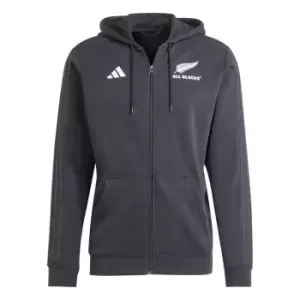 adidas All Blacks 3 Stripe Full Zip Hoodie 2023 Adults - Black