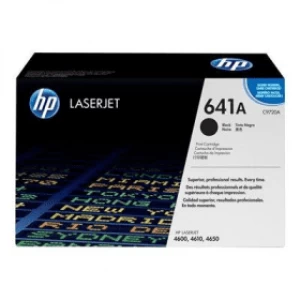 HP 641A Black Laser Toner Ink Cartridge