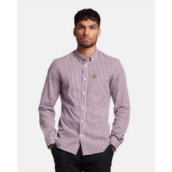 Lyle and Scott Long Sleeve Gingham Shirt - Multi