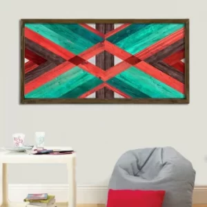 TAH047 Multicolor Decorative Framed MDF Painting