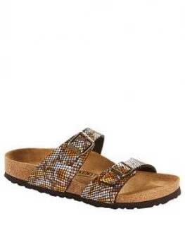 Birkenstock Sydney Flat Sandal - Brown