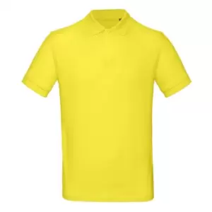 B&C Mens Inspire Polo (Pack of 2) (2XL) (Solar Yellow)