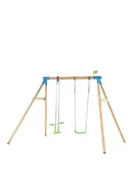 Tp Nagano Wooden Double Swing Set