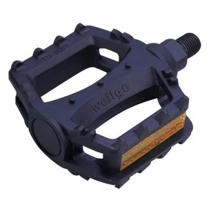 ETC Resin Junior BMX Pedals Black 1/2