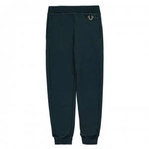 True Religion Foil Logo Jogging Pants - NAVY