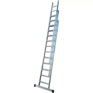 LFI Pro Triple Section 9 Rung Ladder 2.5M