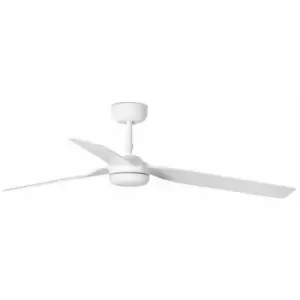 Faro Punt White 3 Blade Ceiling Fan With DC Motor