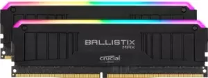 Crucial Ballistix MAX RGB 16GB (2 x 8GB) DDR4 4400MHz Memory Kit Black - BLM2K8G44C19U4BL