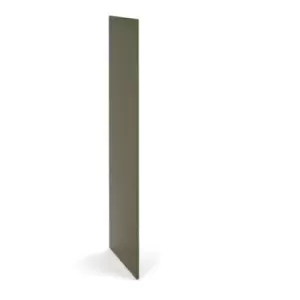 Flux single side finishing panel for 1700mm high locker - olive green