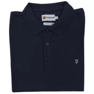 Farah Mens Cove Polo Shirt True Navy Large