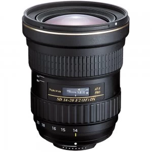 Tokina AT X 14 20mm f2 PRO DX Lens for Canon mount