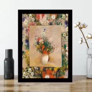 SC0747216682 Multicolor Decorative Framed MDF Painting