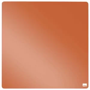 Nobo Magnetic Whiteboard Tile 360 x 360mm, Orange